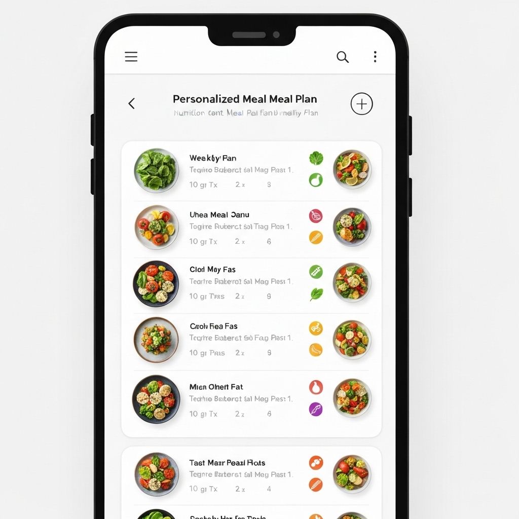 Plan alimentaire personnalisé